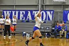 Volleyball vs MHC  Wheaton Women's Volleyball vs Mount Holyoke College. - Photo by Keith Nordstrom : Wheaton, Volleyball